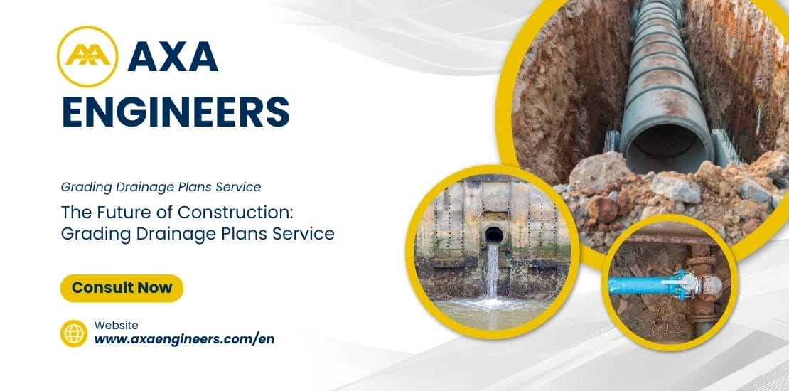 Improve construction efficiency with our cutting-edge grading drainage plans service. Call today!