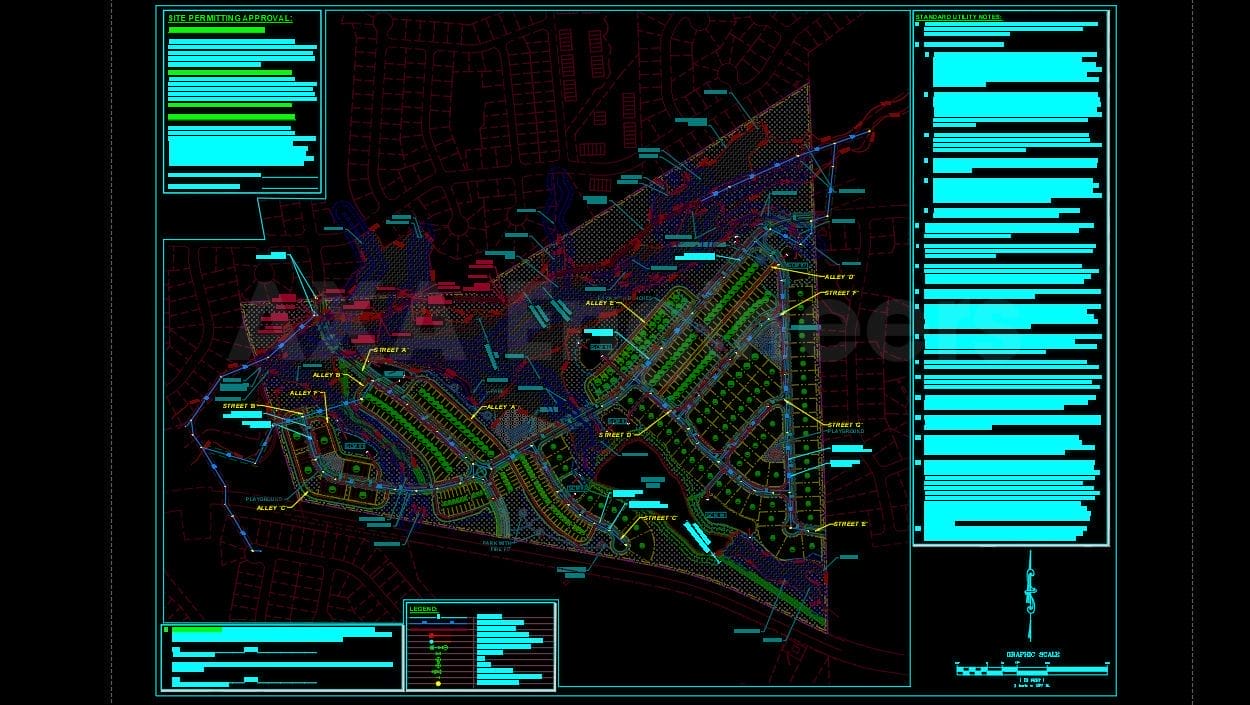 3. Utility Plans Old Faison Development 1