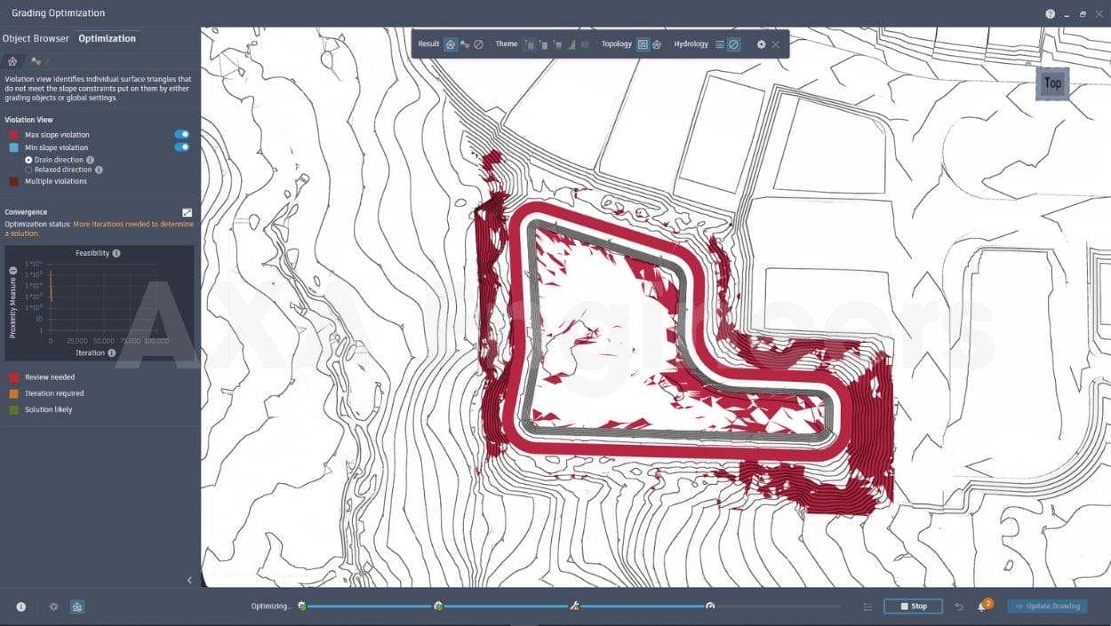 3. Marks Creek Grading optimization