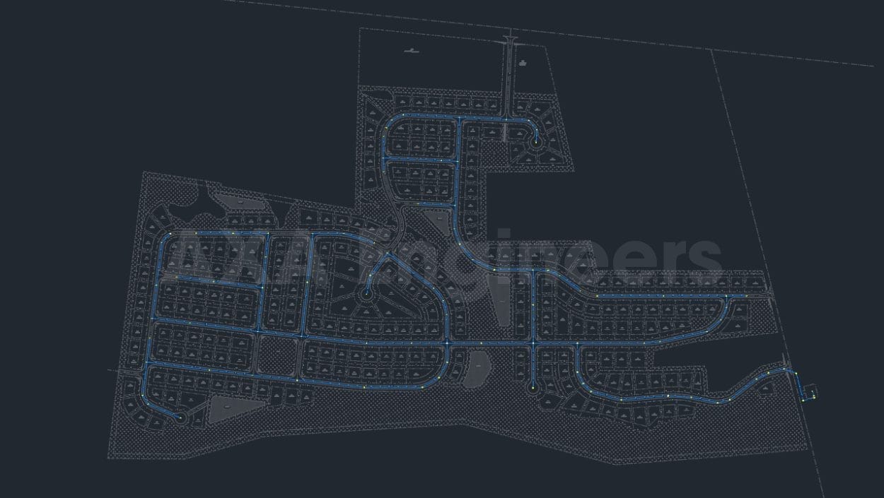 The Riverside Retreat Sewer Network