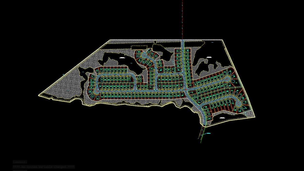 Tranquil Valley Development Proposed Layout