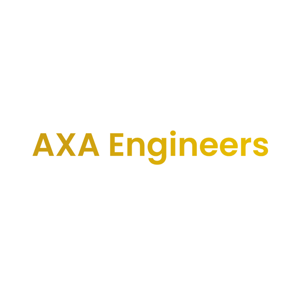 Civil Engineering Outsourcing The image features AXA Engineers in bold, yellow font on a light gray background, emphasizing civil engineering outsourcing services.