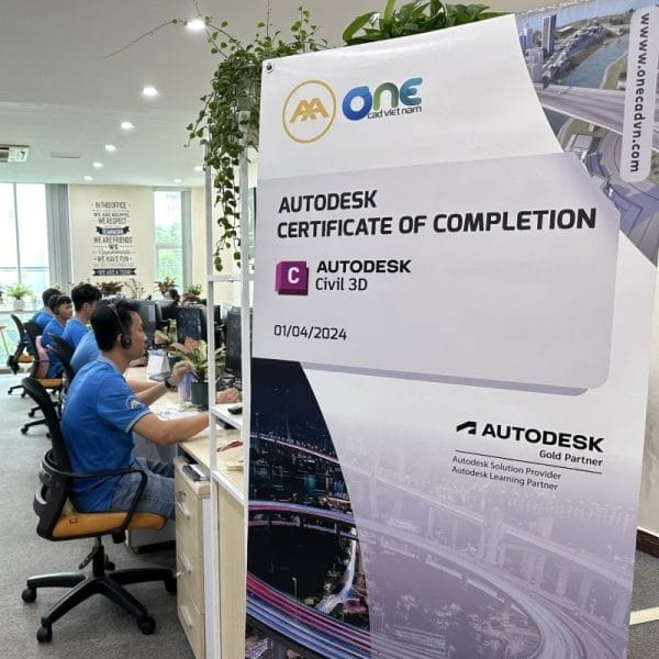 Autodesk Civil 3D Certification Test at AXA Engineers' Office