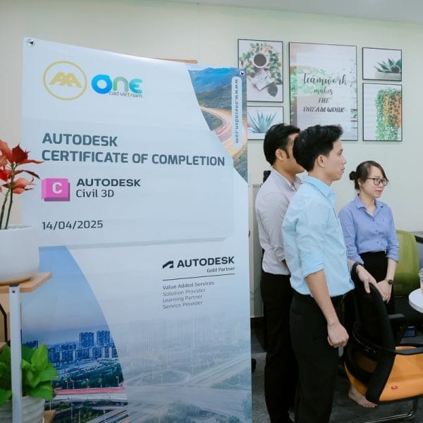 Autodesk Civil 3D Certification Test at AXA Engineers' Office